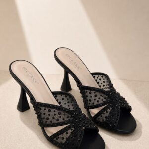 Les mules de dames à  talon